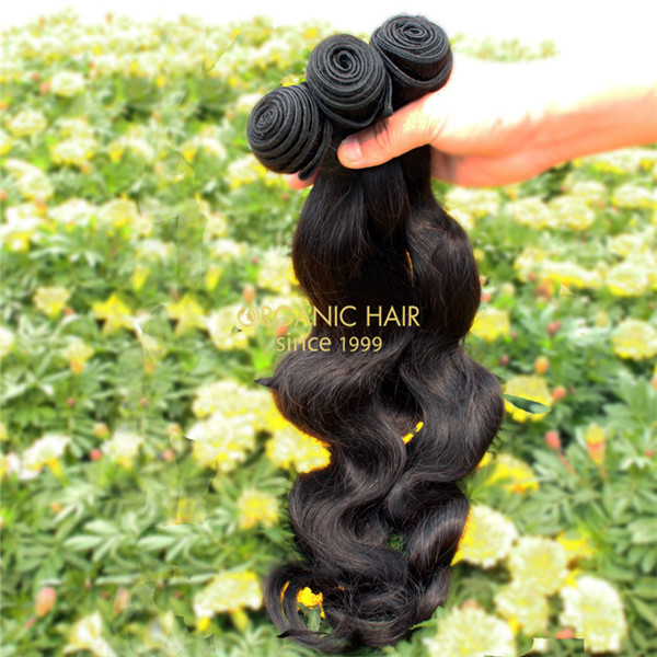 20 inch body wave human hair weave 